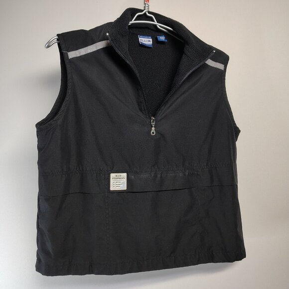 VINTAGE BUM Equipment Womens Black Pullover Vest Reflective Size Large - Picture 6 of 12